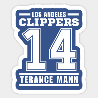Los Angeles Clippers Mann 14 Basketball Player Sticker